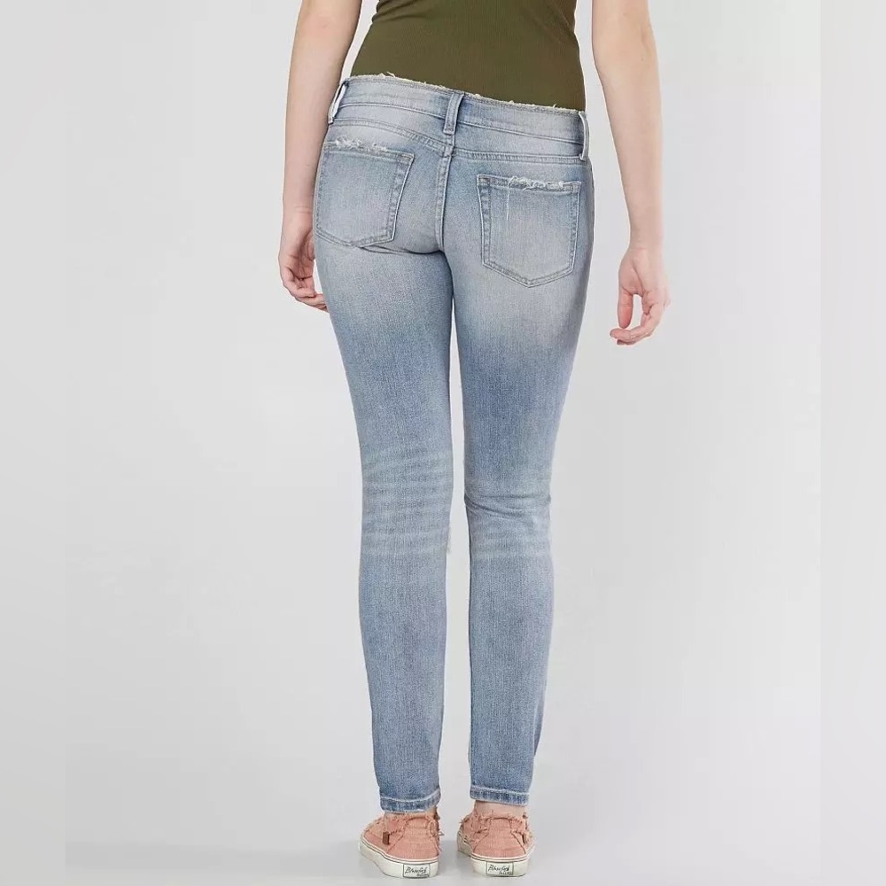 Daytrip Refined Gemini Ankle Skinny Stretch Jean Size 25 low rise Y2K 90s - Picture 10 of 10